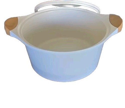 CAROTE ~ BLUE ~ 4.8 Quart ~ Ceramic ~ Stock Pot w/Lid ~ Induction ~ Non-Stick Item image 2