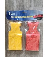 Auto Mac Vintage Plastic 2 Piece Auto Beverage Holder Show Car Cup Acces... - €17,04 EUR