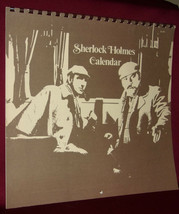 Sherlock Holmes Calendar 1977 Actor Scene Photos Daily Facts Illustrated Film Tv - £18.03 GBP