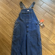 HISEA Men Denim Bib Overall Relaxed Fit Work Dungarees Mechanic Workwear... - $45.00