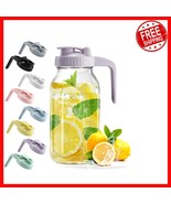 Versatile 64 oz Mason Jar with Flip Top Lid - Perfect for Juices &amp; Breas... - $645.29 MXN