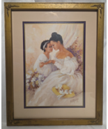 HOME INTERIOR PICTURE NARDOZZI AFRICA AMERICAN WOMEN &amp; CHILD 15 1/2&quot; x 1... - $96.57 CAD