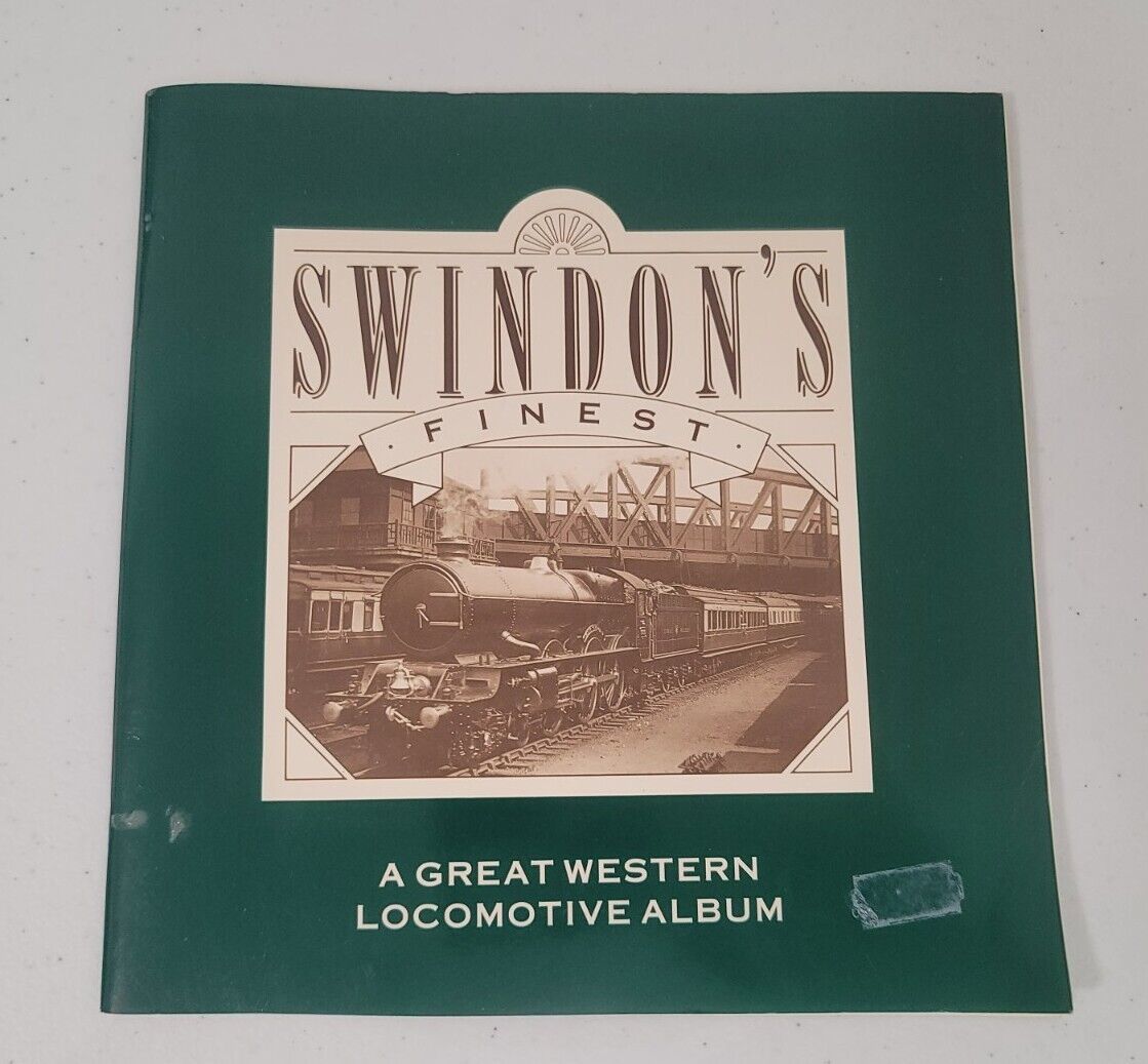 Primary image for UK Import Railroad Train LOCOMOTIVE Photos Book Swindon's Finest Wiltshire pb