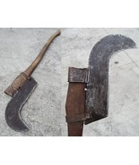 primitive bank clearing tool machette long pole axe AMISH COUNTRY - $179.99