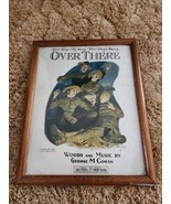 OVER THERE by George M. Cohan. Sheet Music. Norman Rockwell Cover Framed - $764.88 MXN