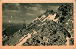 Bayerische Zugspitzbahn View Of East Summit DB Postcard UNP - £4.94 GBP