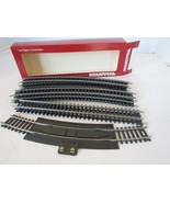 Mantua HO Track Silver Curved Straights &amp; 18&quot;R  Rerailer  HO Boxed New E2 - $231.83 MXN