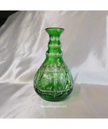 Green Cut to Clear Decanter or Carafe # 22627 - £53.56 GBP