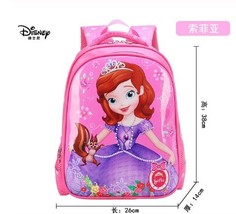 Disney cartoon schoolbag Frozen elsa Anna girls cute primary school bag kinderga - £25.68 GBP