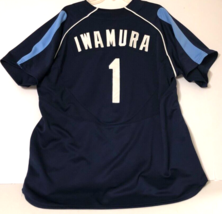 Akinori Iwamura #1 Tampa Bay Devil Rays MLB 2007 Sewn AL Nike Blue Jerse... - $291.63