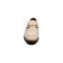 Stacy Adams Brinkley Moc Toe Bit Slip-On Dress Shoes Beige 25711-250 image 6