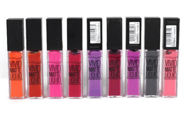 Maybelline Vivid Matte Liquid Lip Color Sensational Choose Your Shade 0.26 Oz - $2.99
