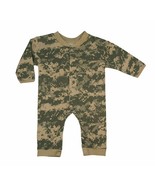 9-12 month Baby Infant Long Sleeve One Piece DIGITAL Camo Military Rothc... - $11.99