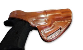 Fits Tanfoglio Force 99 Carry USA Leather 3-Slot Belt Holster Thumb Break #1092 image 7