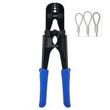Wire Rope Crimping Tool For Aluminum Oval Sleeves,Double Sleeves,Crimping Loop S - £52.13 GBP