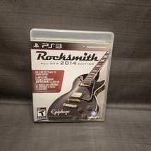 Rocksmith -- 2014 Edition (Sony PlayStation 3, 2013) PS3 Video Game - $7.92