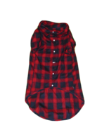 Unbranded Plaid Flannel Dog Shirt Jacket 6xl  New - £11.96 GBP