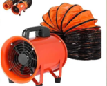 Industrial Exhaust Fan Ventilation Fan Ventilator Extractor Blower with ... - £176.99 GBP