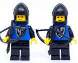 Lego Vintage Castle/Knights Black Falcon Lot 2 Soldiers Minifigures Archers - $261.97 MXN