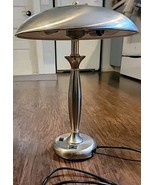 Mid century Style  Chrome Flying Saucer Table Desk lamp | Space Age Styl... - $927.36 MXN