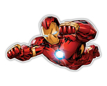 Marvel Flying Iron Man Sticker Vinyl Decal Waterproof Indoor Outdoor - $4.50+
