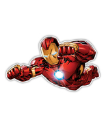 Marvel Flying Iron Man Sticker Vinyl Decal Waterproof Indoor Outdoor - $4.50+