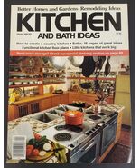 Kitchen And Bath Ideas USA Vintage Magazine Winter 1982 1983 - $9.49