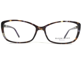 Bloom Optics Eyeglasses Frames OLIVIA PURD Purple Tortoise Cat Eye 58-16-135 - £32.78 GBP