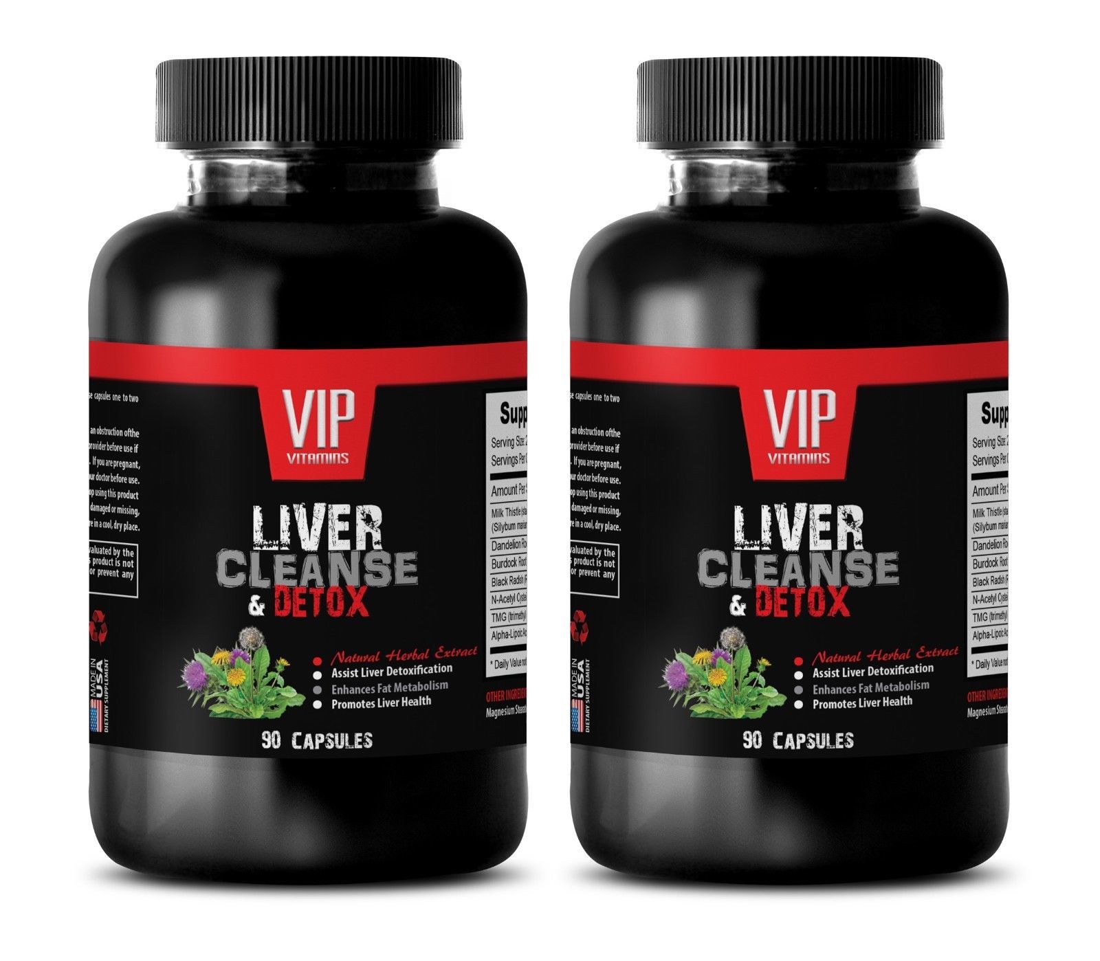 Primary image for immune support - LIVER DETOX & CLEANSE - milk thistle liver cleanse - 2B 180Caps