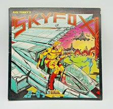 Vintage 1984 Ray Tobey&#39;s Skyfox Computer Game Disc Folder &amp; Manual- NO SOFTWARE - £6.18 GBP