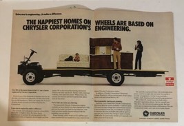 1973 Chrysler Corporation 2 Page vintage Print Ad Advertisement pa20 - £10.26 GBP