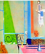 HENRI MATISSE 1947 LITHOGRAPH w/COA. unique GIFT classic PIANO Matisse R... - $203.36