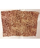 3 QUANTITY BUNDLE SCARF BROWN ORANGE PINK, GREY YELLOW LEOPARD RECTANGLE... - €36,16 EUR
