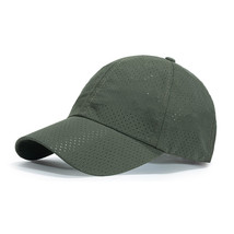Army Green Korean Style Breathable Baseball Cap - £18.08 GBP