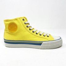 PF Flyers Center Hi Yellow White Womens Retro Casual Sneakers PM11OH2H - £43.41 GBP