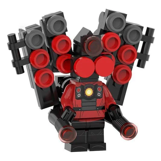 Upgraded titan speakerman skibidi toilet custom minifigure thumb200