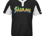 MIAMI FLORIDA MARLINS Majestic MLB Premier Eagle Baseball Jersey Youth X... - £12.04 GBP