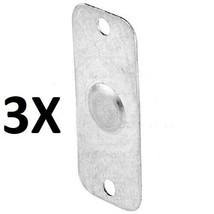 Lock Hole Filler Plates (3&#39;&#39; x 1&#39;&#39;) (set of 3) - £6.75 GBP