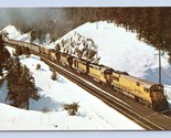 Union Pacific Ferrovia Treno La Grande A Pendleton Oregon O Cromo Cartol... - $5.08