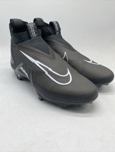 Nike Alpha Menace Elite 3 Black Football Cleats CT6648-010 Men’s Size 10.5 - $109.95