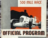 1940 Indianapolis Motor Speedway Indy 500 Official Race Program - Nice C... - $120.93