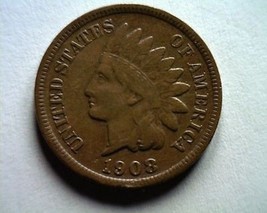 1908-S Indian Cent XF/AU Extra Fine /ABOUT Uncirculated Nice Original Coin EF/AU - $210.00