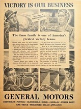 1944 GENERAL MOTORS-Farming-Farms-America Greatest Victory Vintage Print... - $14.73 CAD