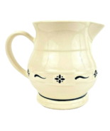 Longaberger Classic Blue Woven Pottery Small Pitcher Traditional 6&quot; Tall... - $18.59 CAD