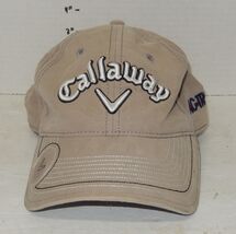 Callaway Golf V Hat Cap Tan White AG-TRONIX Odyssey New Era - $11.85