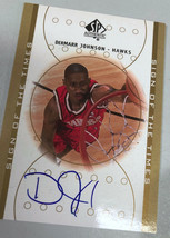 Dermarr Johnson Hawks Sign Of Times Autographed Card   - £5.19 GBP