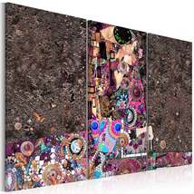 Tiptophomedecor Abstract Canvas Wall Art - Amorous Jigsaw - Stretched &amp; Framed R - £79.91 GBP+