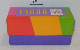 1989 Milton Bradley Taboo Board game Replacement Card Set Piece Part - £8.07 GBP