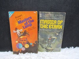 Lot of 2 Vintage 1970 Robert Lory Pb Books, Ace Double and Master of the Etrax - £9.61 GBP