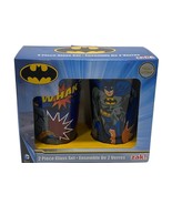 New SET 2 BATMAN GLASS TUMBLERS (16 oz)   Zak! - $277.81 MXN